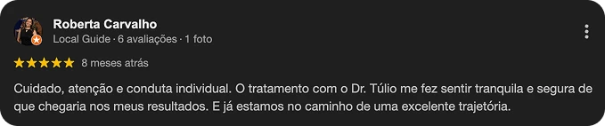 Depoimento de paciente 4
