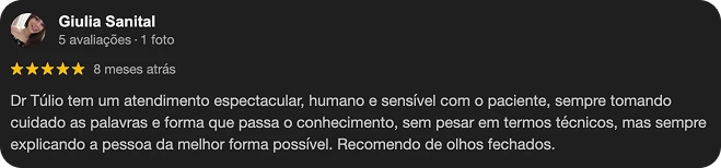 Depoimento de paciente 6