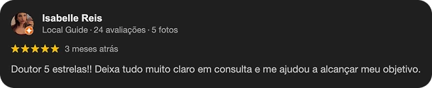 Depoimento de paciente 7