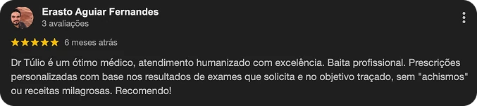 Depoimento de paciente 8